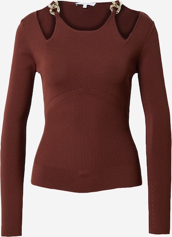 PATRIZIA PEPE Sweter w kolorze brązowy: przód
