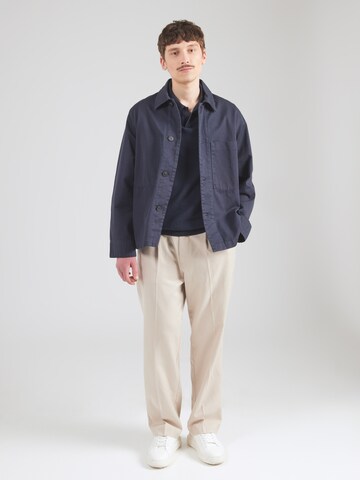 SELECTED HOMME Regular Fit Pullover 'SLHMattis' i blå