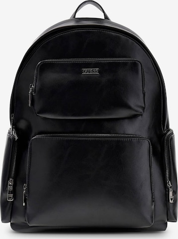 GUESS Rucksack 'BOSTON BACKPACK' in Schwarz: Vorderseite