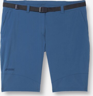 Maier Sports Regular Pants in Blue: front