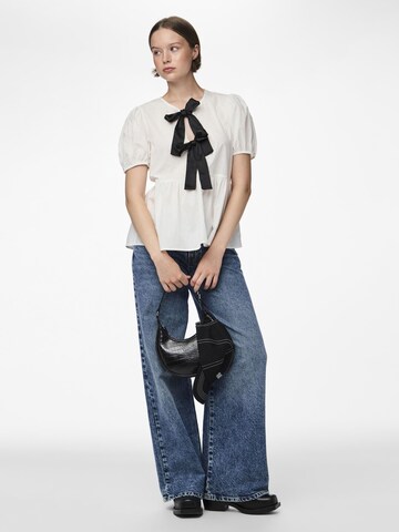 Chemisier 'GOLLY' PIECES en blanc