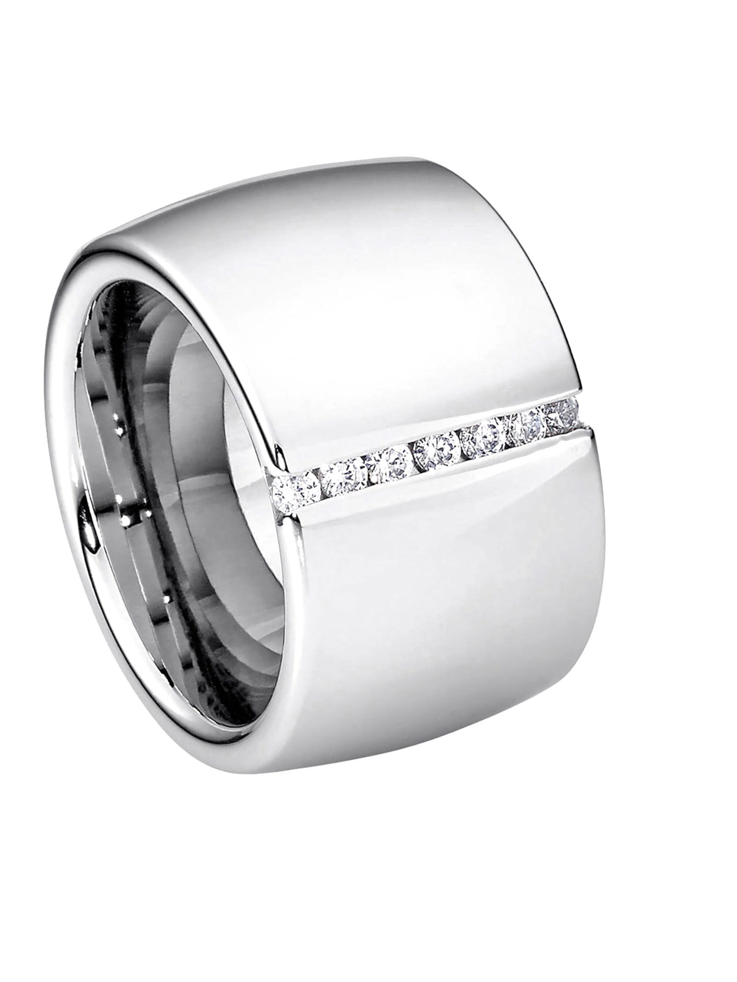 Bague Heideman en argent : devant