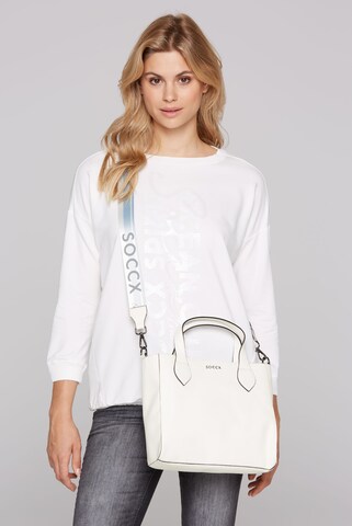 Soccx Handbag in White
