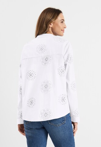 Frieda & Freddies NY Bluse in Weiß