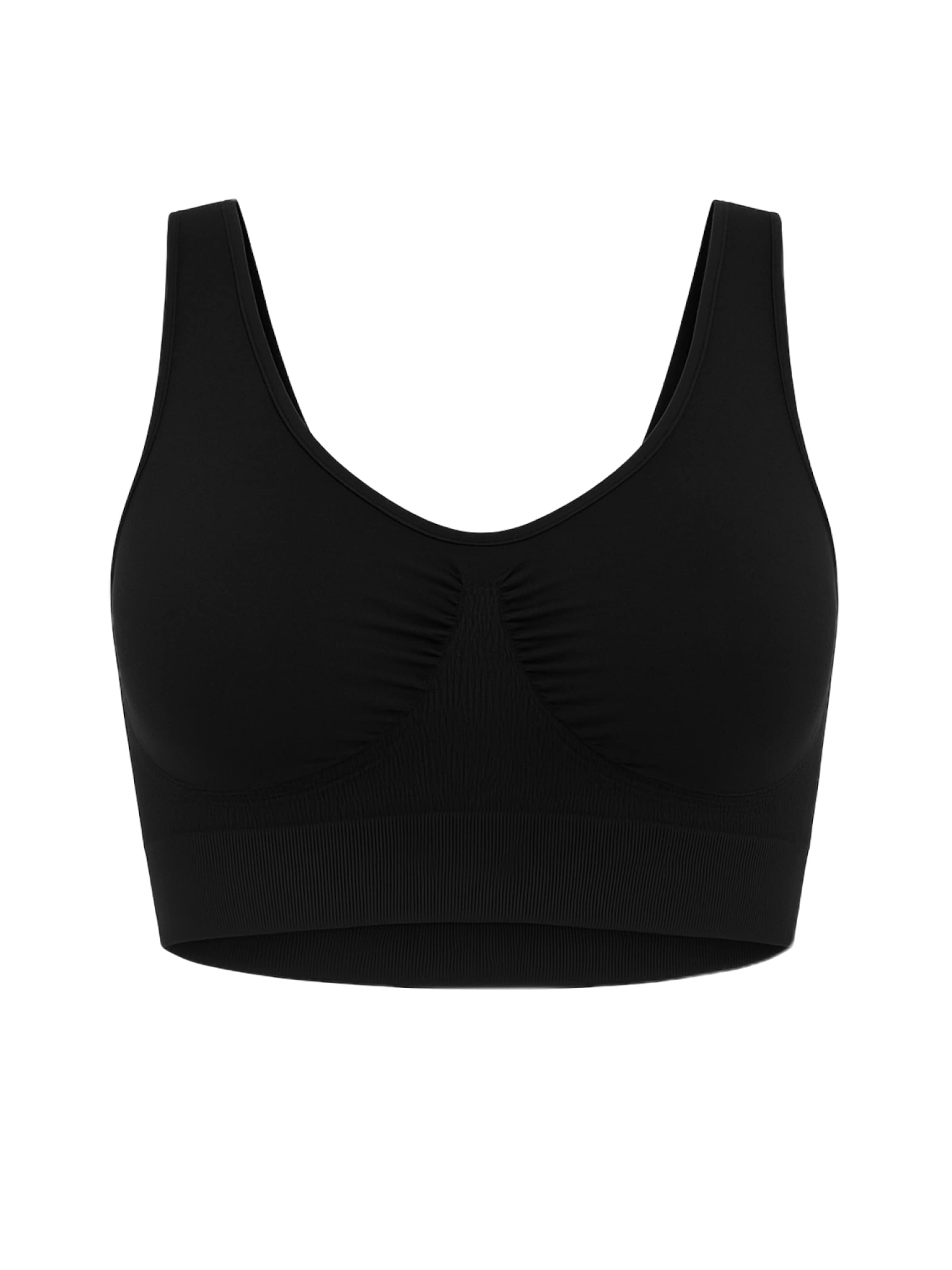 C&City Bustier BH in Schwarz: Vorderseite