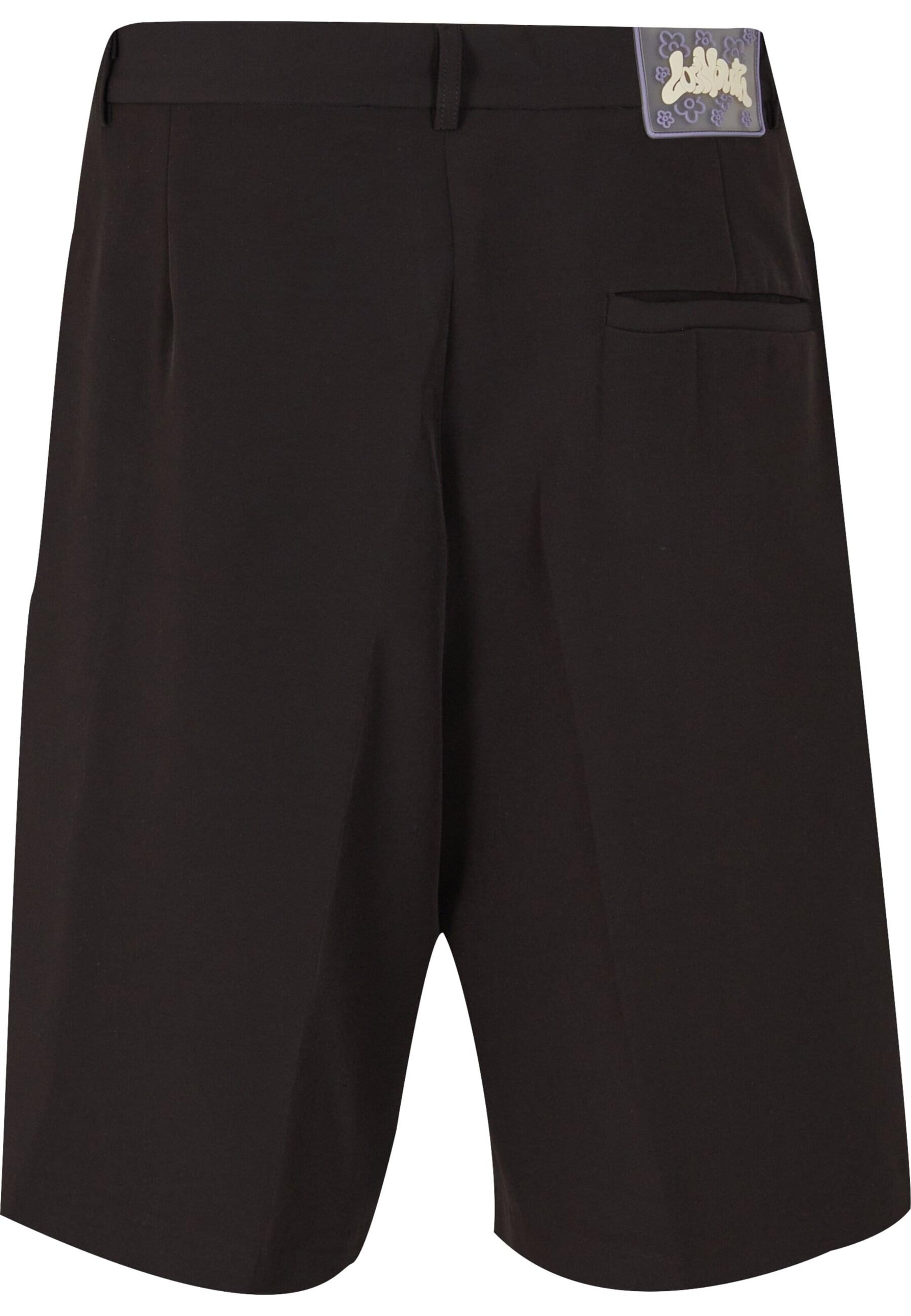 Lost Youth Loose fit Pleat-front trousers in Black