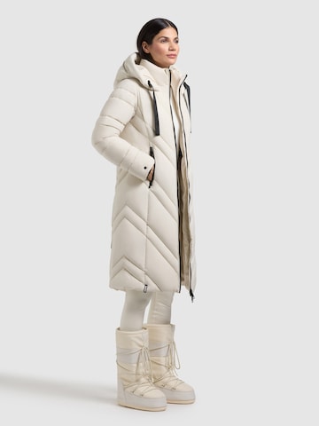 Cappotto invernale 'Bibb' di khujo in bianco