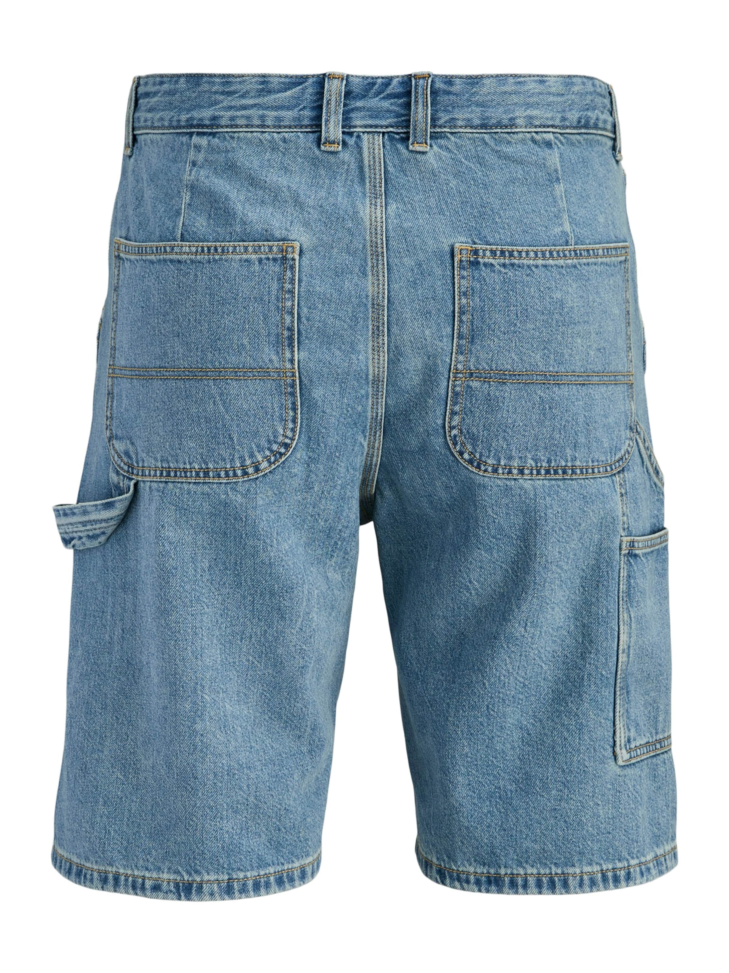 JACK & JONES Baggy Jeans 'JJIALEX JJCARPENTER' in Blue