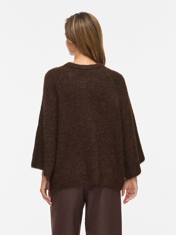 VILA Cardigan 'VIBows' i brun