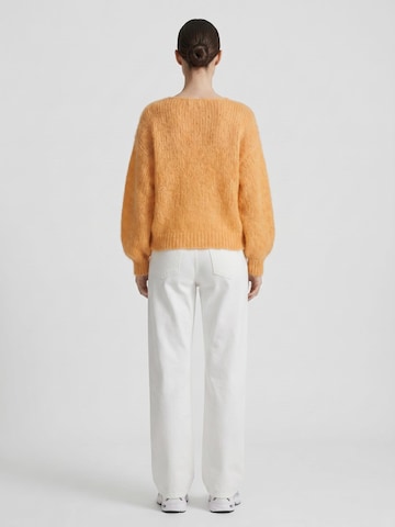 Pull-over oversize 'Milana Mohair' americandreams en orange