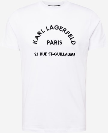 Karl Lagerfeld T-Shirt in Weiß: predná strana