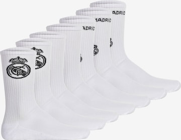 Real Madrid Zokni - fehér: elől