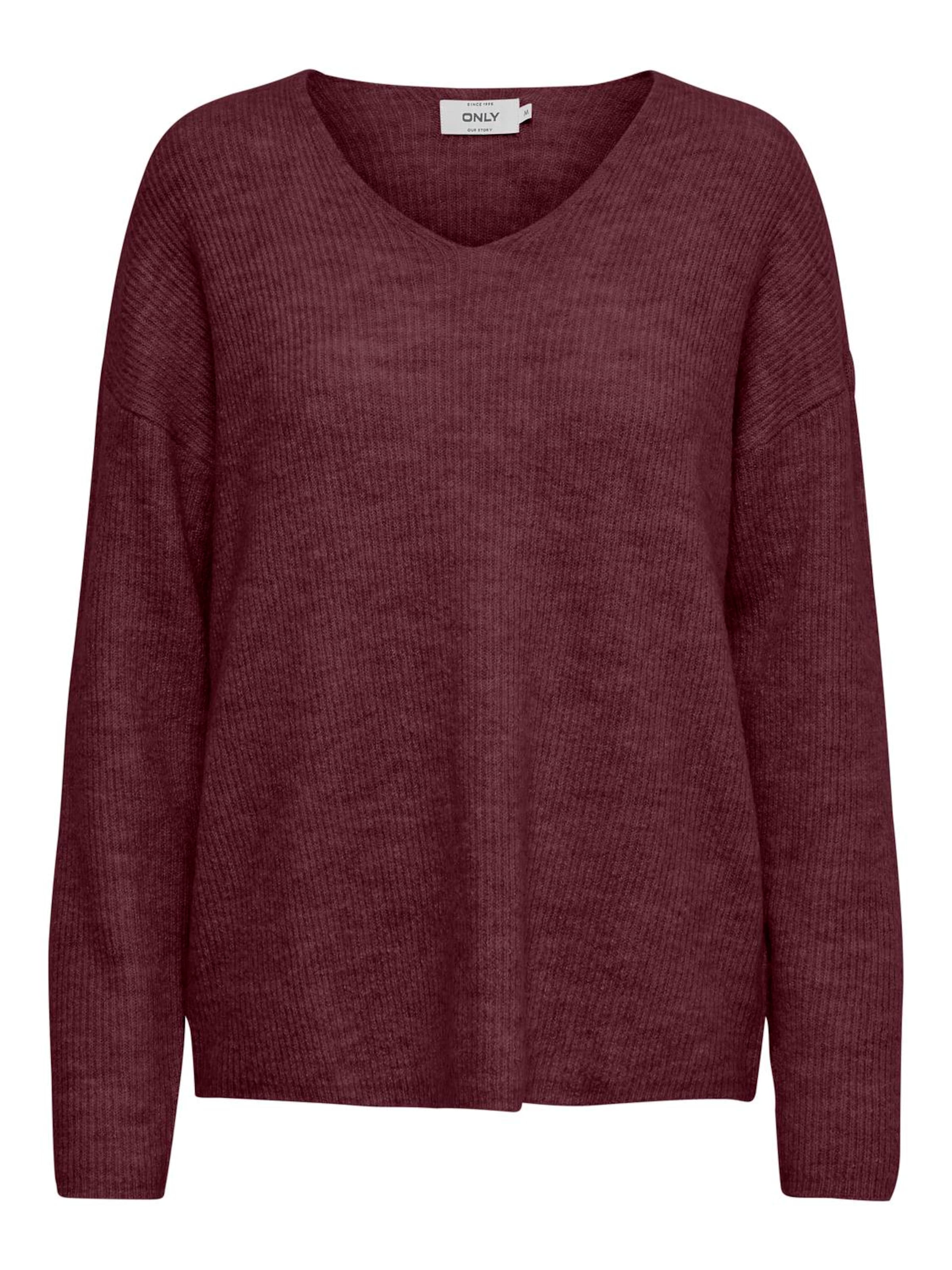 Pull-over 'ONLCamilla' ONLY en rouge : devant