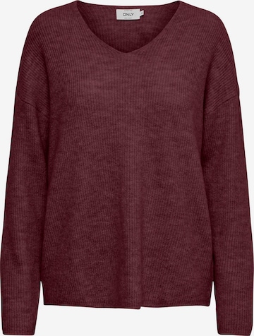 ONLY Sweater 'ONLCamilla' in Red: front