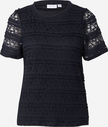 VILA Blouse 'VICHIARA' in Zwart: voorkant