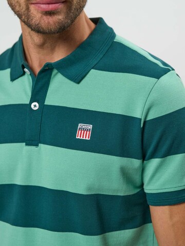 VINSON Regular Fit Skjorte ' Samir ' i grøn