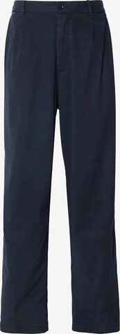 BOSS Loose fit Pants 'Kaiden-DPL' in Blue: front