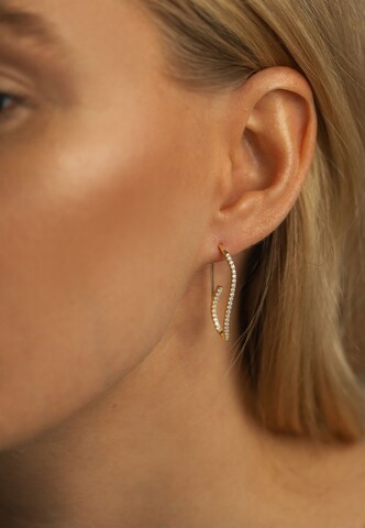 Nana Kay Earrings 'Glamour Girl' in Gold: front