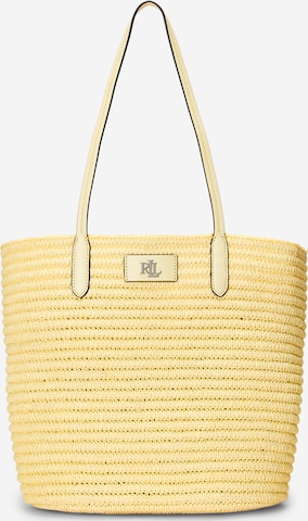 Lauren Ralph Lauren Nákupní taška 'BRIE' – žlutá: přední strana