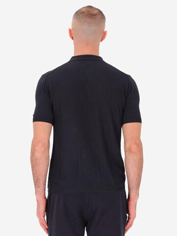 Distretto12 Poloshirt 'Hexagons  Zed' in Blau