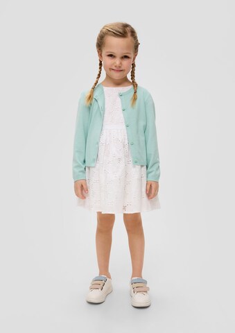 s.Oliver Knit Cardigan in Green: front