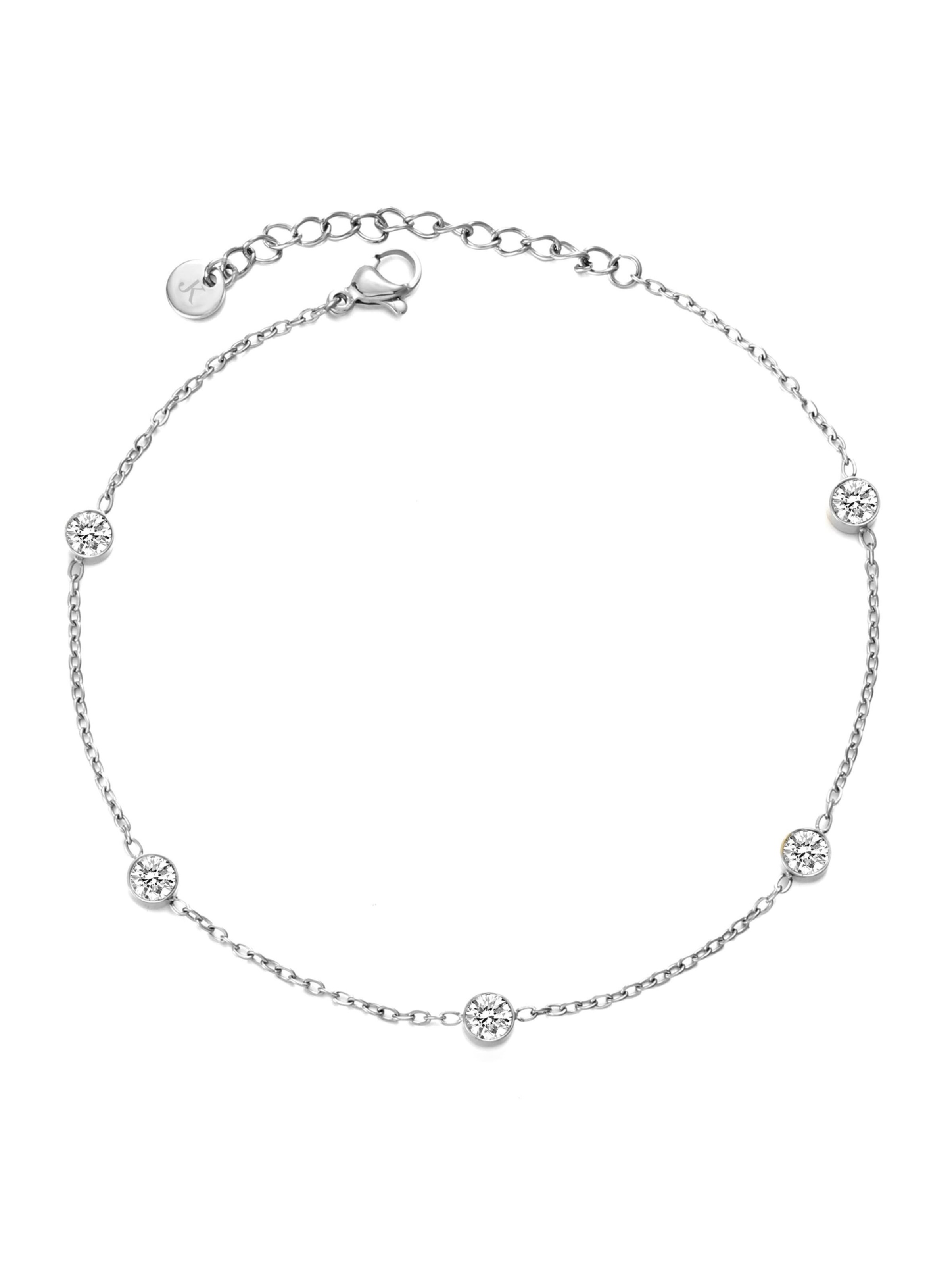 Kim Johanson Bracelet 'Gina' in Silver: front