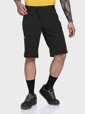 Schöffel Regular Outdoor trousers ' Bike Shorts Style Keitele MNS ' in Black: front