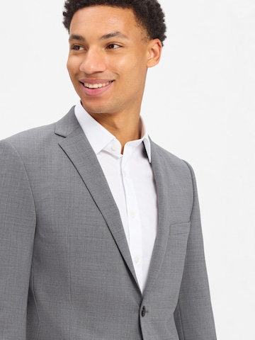 Finshley & Harding Regular fit Business-colbert 'Steven' in Grijs