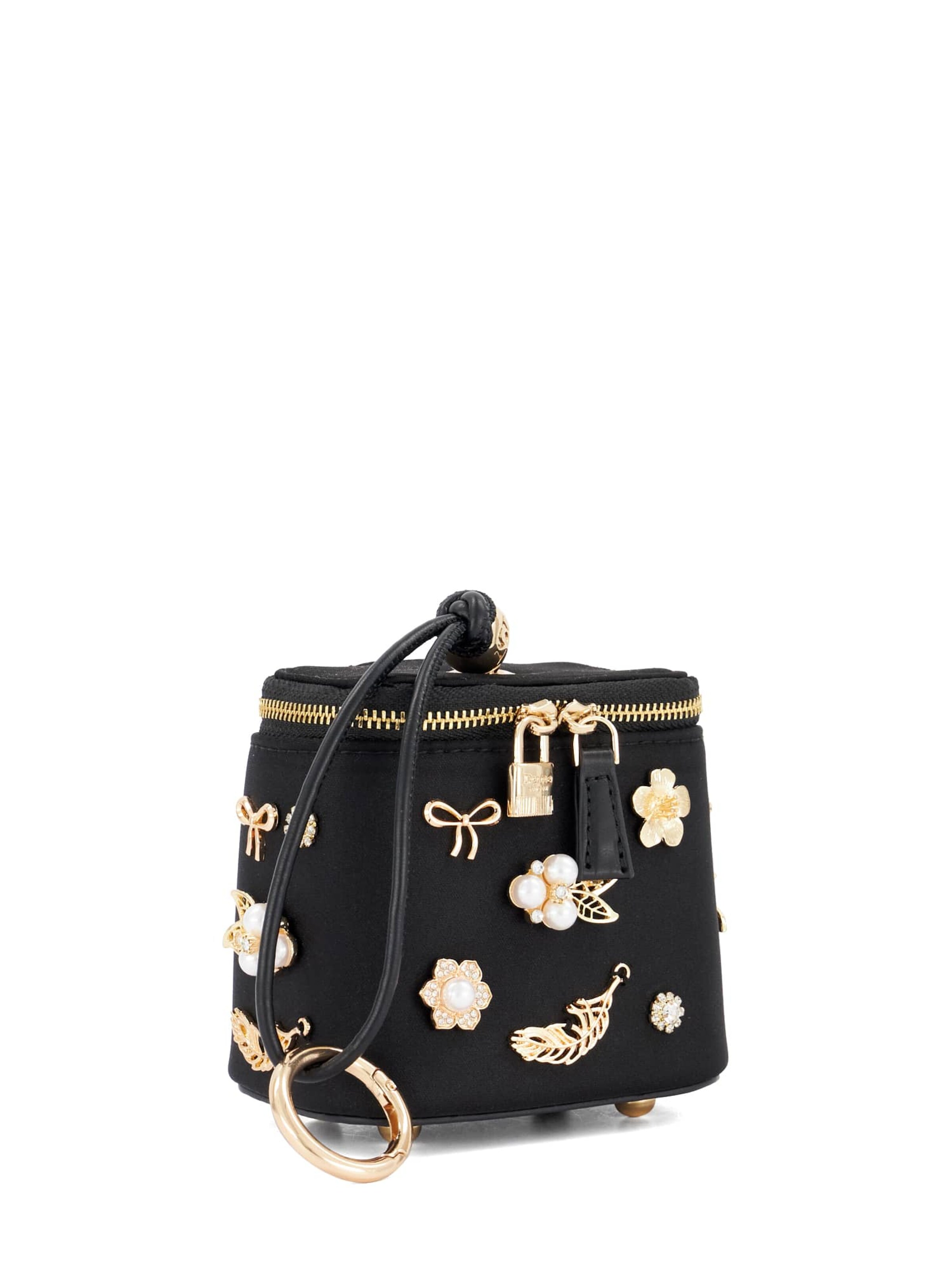 Dune LONDON Clutch 'Surround' in Zwart