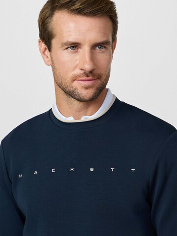 Felpa 'ESSENTIAL CREW' di Hackett London in blu