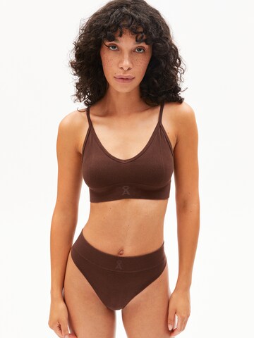ARMEDANGELS Bustier BH in Braun: Vorderseite