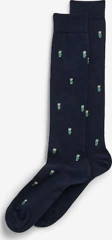 IUMAN Intimissimi Socken in Blau: Vorderseite