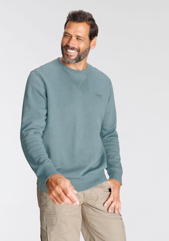 Man's World Sweatshirt in Blue: front