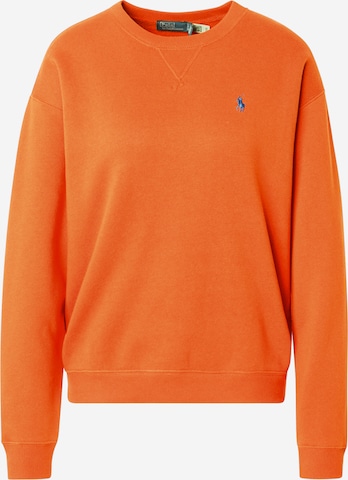 Felpa di Polo Ralph Lauren in arancione: frontale
