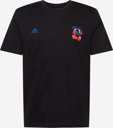 ADIDAS SPORTSWEAR Performance Shirt 'Paul Pogba' in Black: front