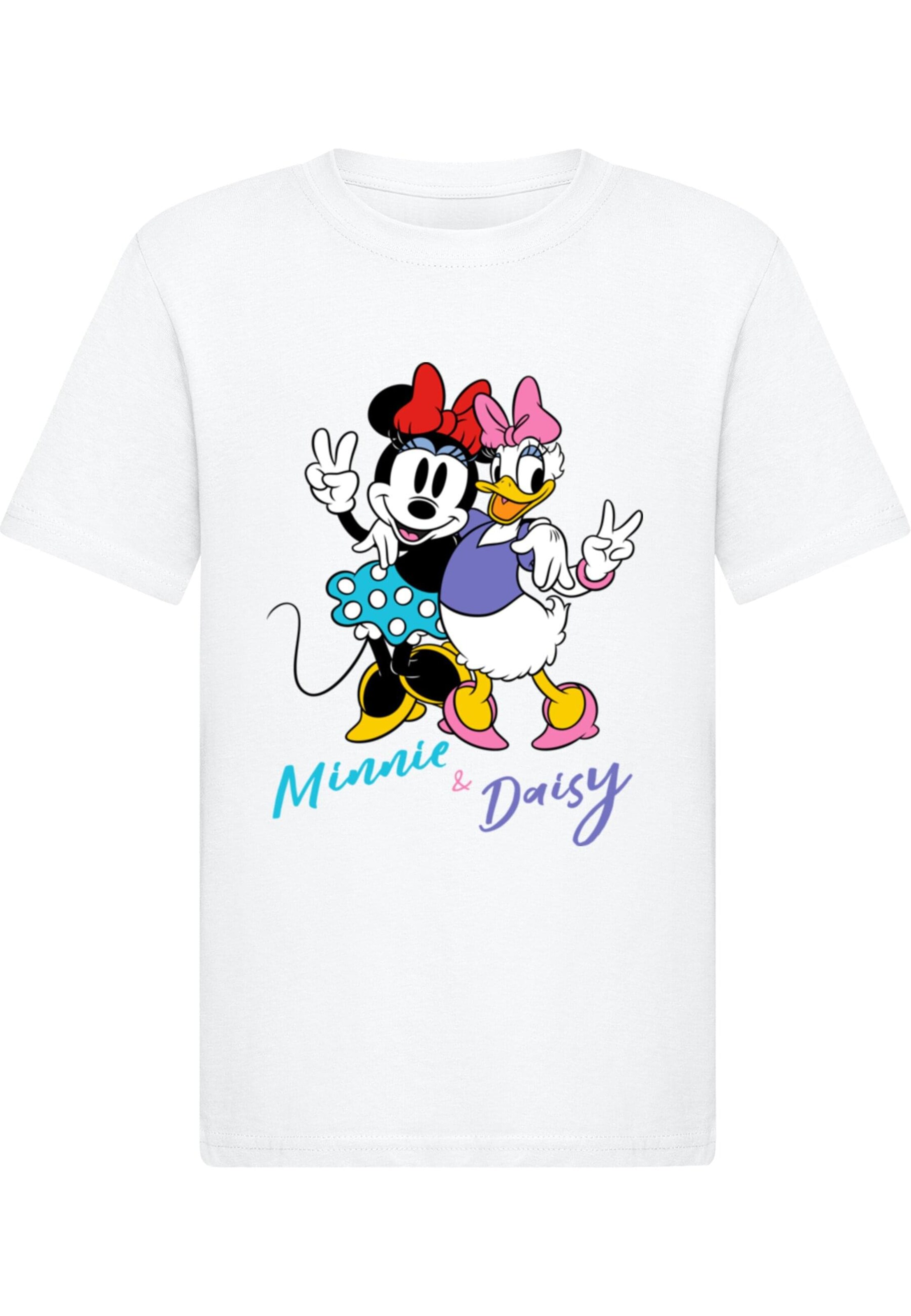 T-Shirt ' Minnie Mouse' ABSOLUTE CULT en blanc : devant