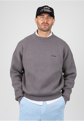 Pullover 'Back In The Days' di Prohibited in grigio