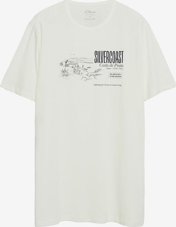 s.Oliver T-Shirt in Weiß: Vorderseite