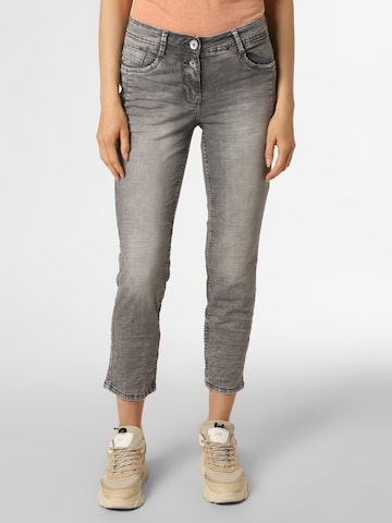 CECIL Regular Jeans 'Scarlett' in Grey: front