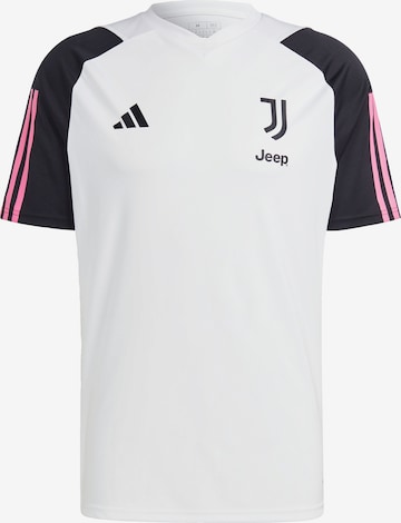 ADIDAS PERFORMANCE Jersey 'Juventus Turin Tiro 23' in White: front