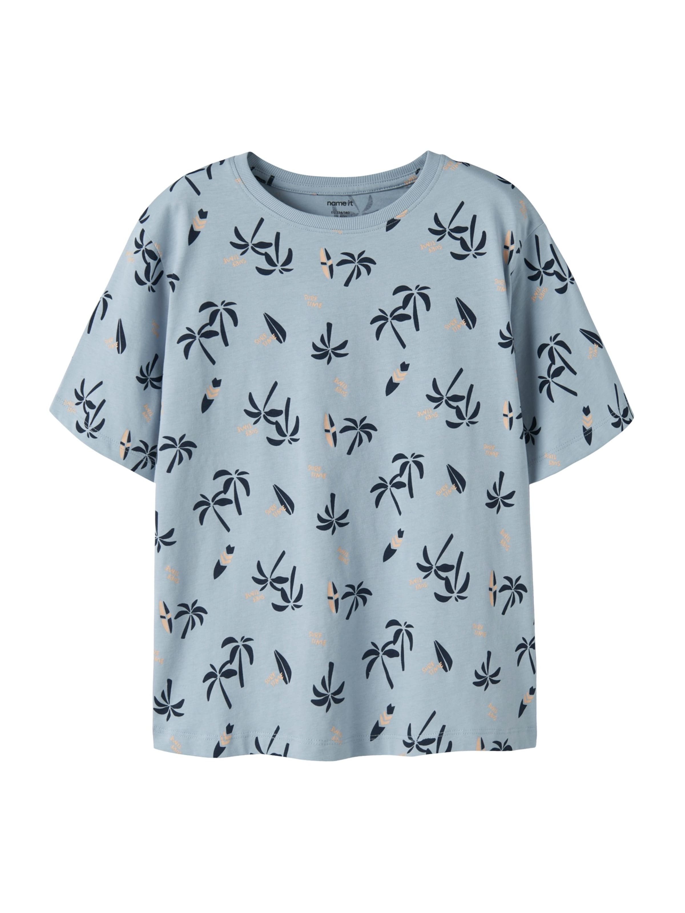 T-Shirt 'NKMVALTHER' NAME IT en bleu : devant