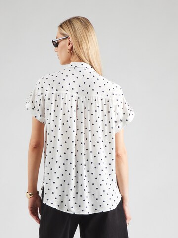 Chemisier 'VMBUMPY' VERO MODA en blanc
