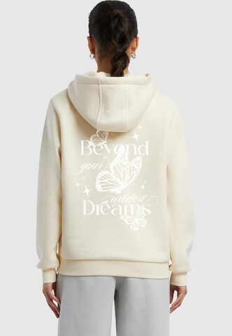 Miss Tee Sweatshirt 'Wildest Dreams' in White: front