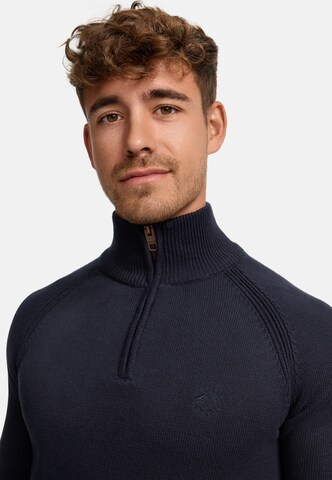 INDICODE JEANS Sweater ' INSwift ' in Blue