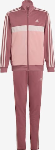 ADIDAS PERFORMANCE Trainingspak 'Essentials Tiberio' in Roze: voorkant