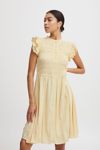 b.young Dress 'Felice' in Yellow: front