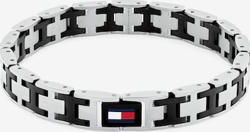 juoda TOMMY HILFIGER Apyrankė 'H-Link': priekis