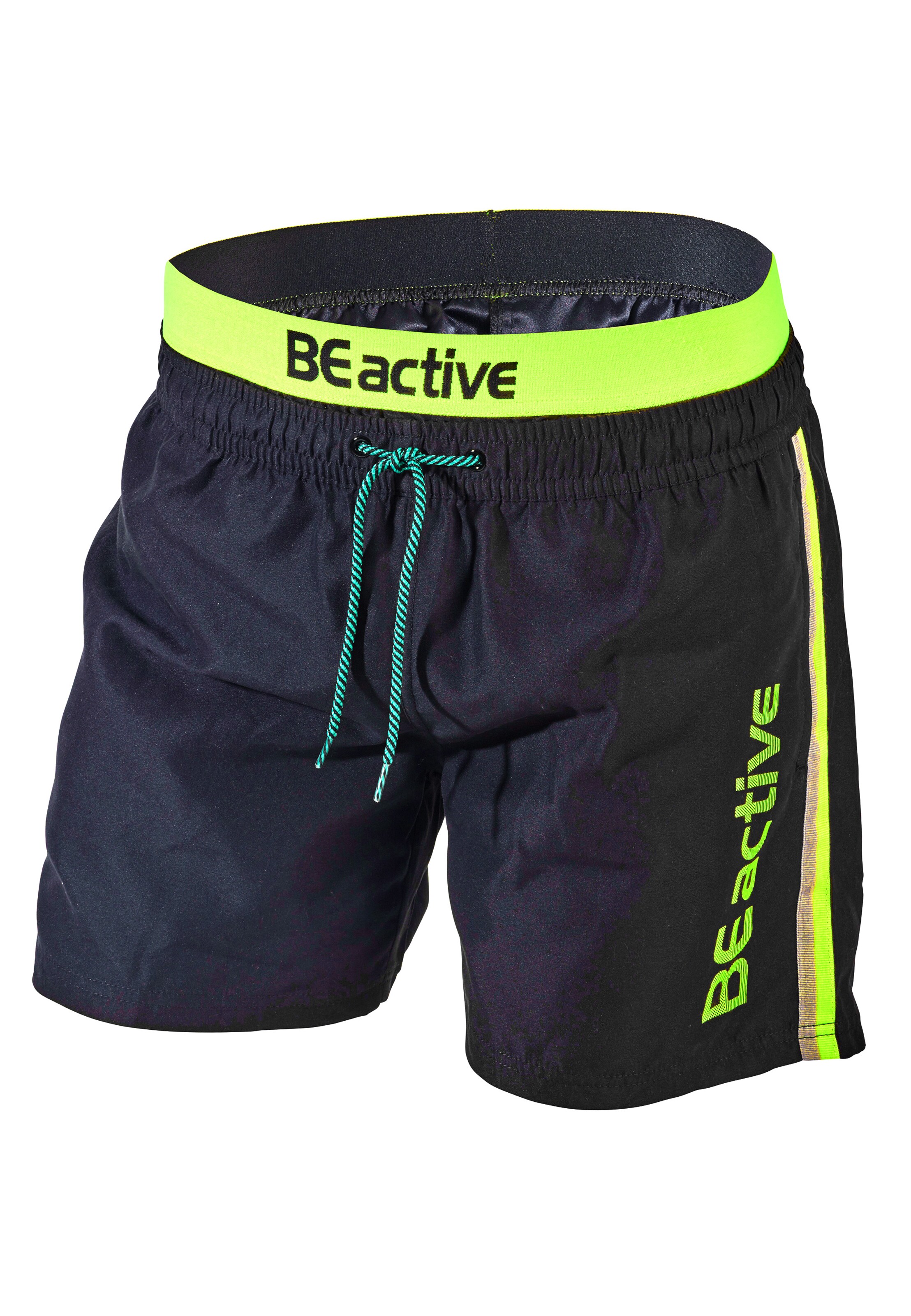 BECO the world of aquasports Badeshorts 'Power Stream' in Gelb
