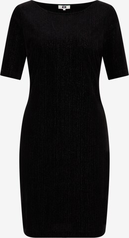 WE Fashion Вечернее платье в Черный: спереди