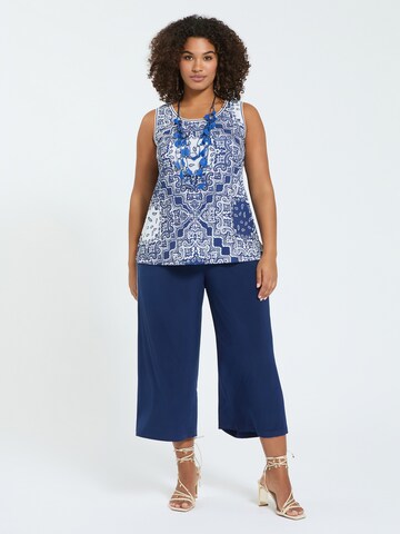 Haut Fiorella Rubino en bleu